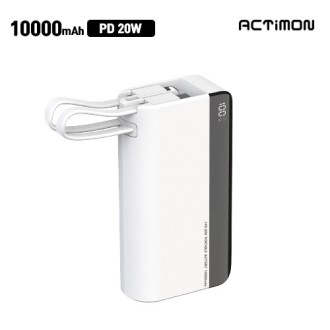 ��Ƽ�� 20W ���� �̴� �������͸� 10000mAh, C+8 PIN